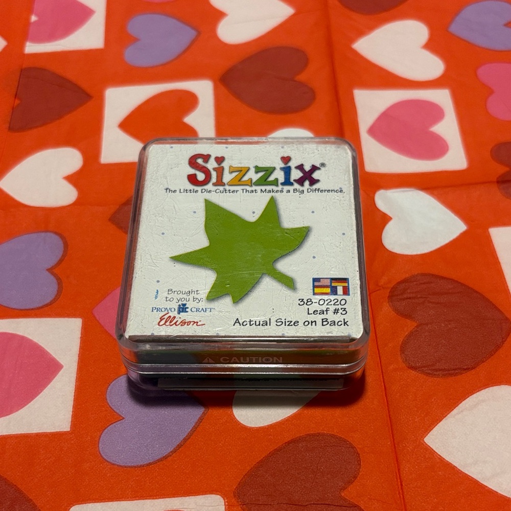 Sizzix Green Leaf Die-Cutter